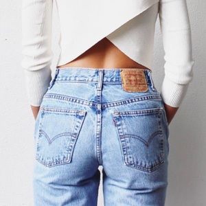 Vintage Levis 505 Lightwash Mom Jeans